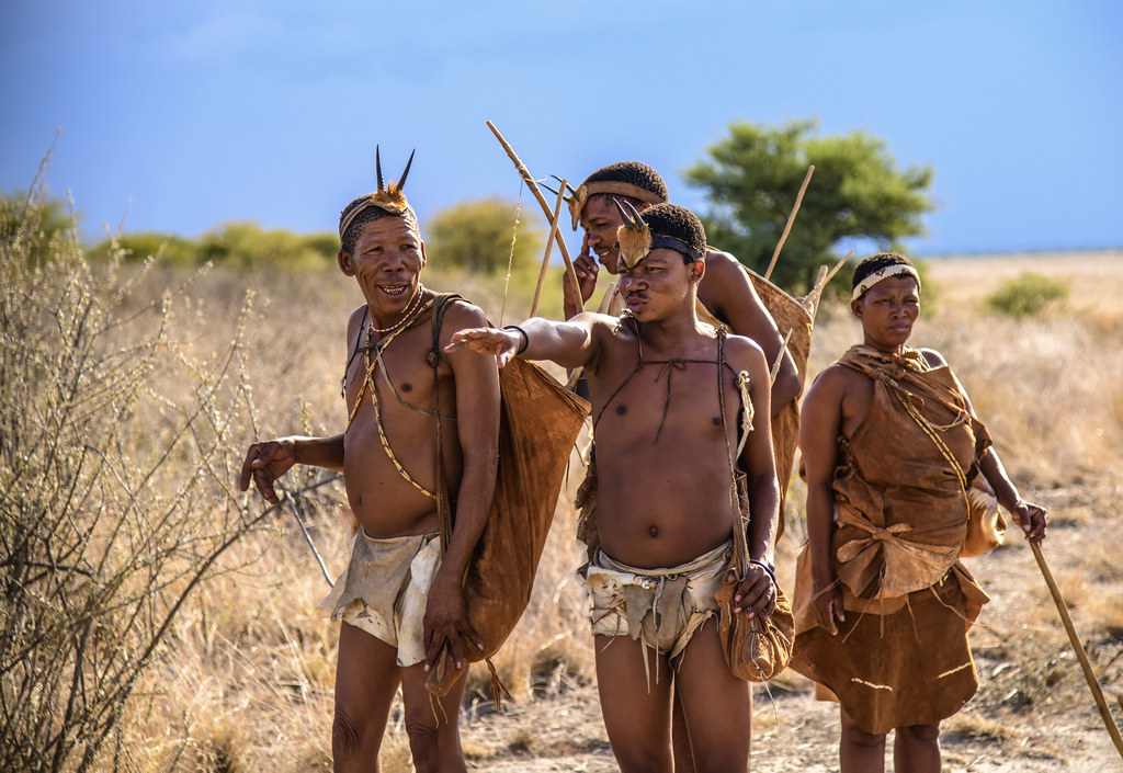 San People Bush Walk, Kalahari Desert_ John C Bruckman